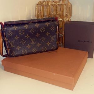 Authentic Louis Vuitton Monogram Recital Shoulder Bag